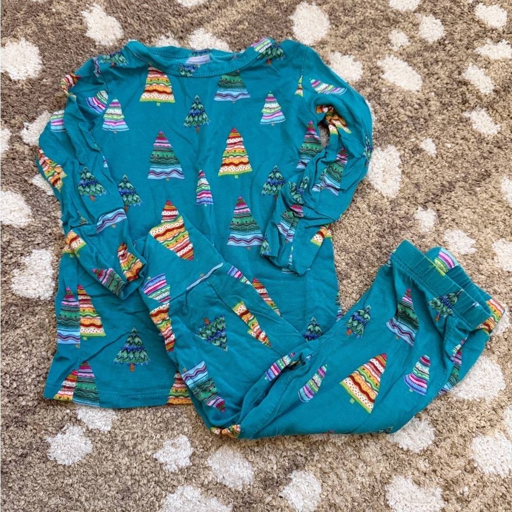 Posh Peanut Christmas Tree Pajamas 12-18 mo